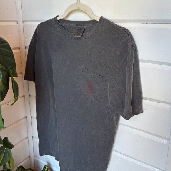 Thrift Queen Screen Printed Pocket Tee - Picture 1 of 4